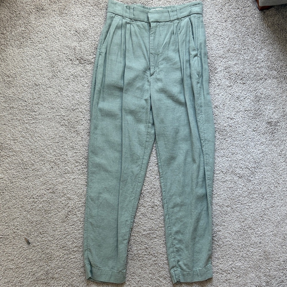Abercrombie & Fitch Light Green Chinos